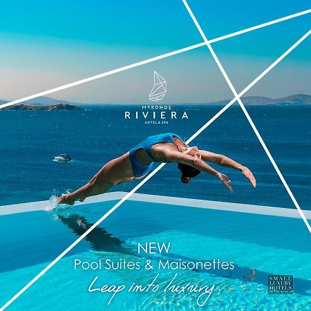 Mykonos Riviera Hotel & Spa, A Member Of Small Luxury Hotels Of The World Турлос Екстериор снимка