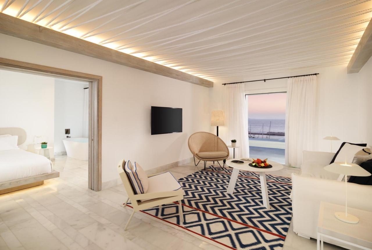 Mykonos Riviera Hotel & Spa, A Member Of Small Luxury Hotels Of The World Турлос Екстериор снимка