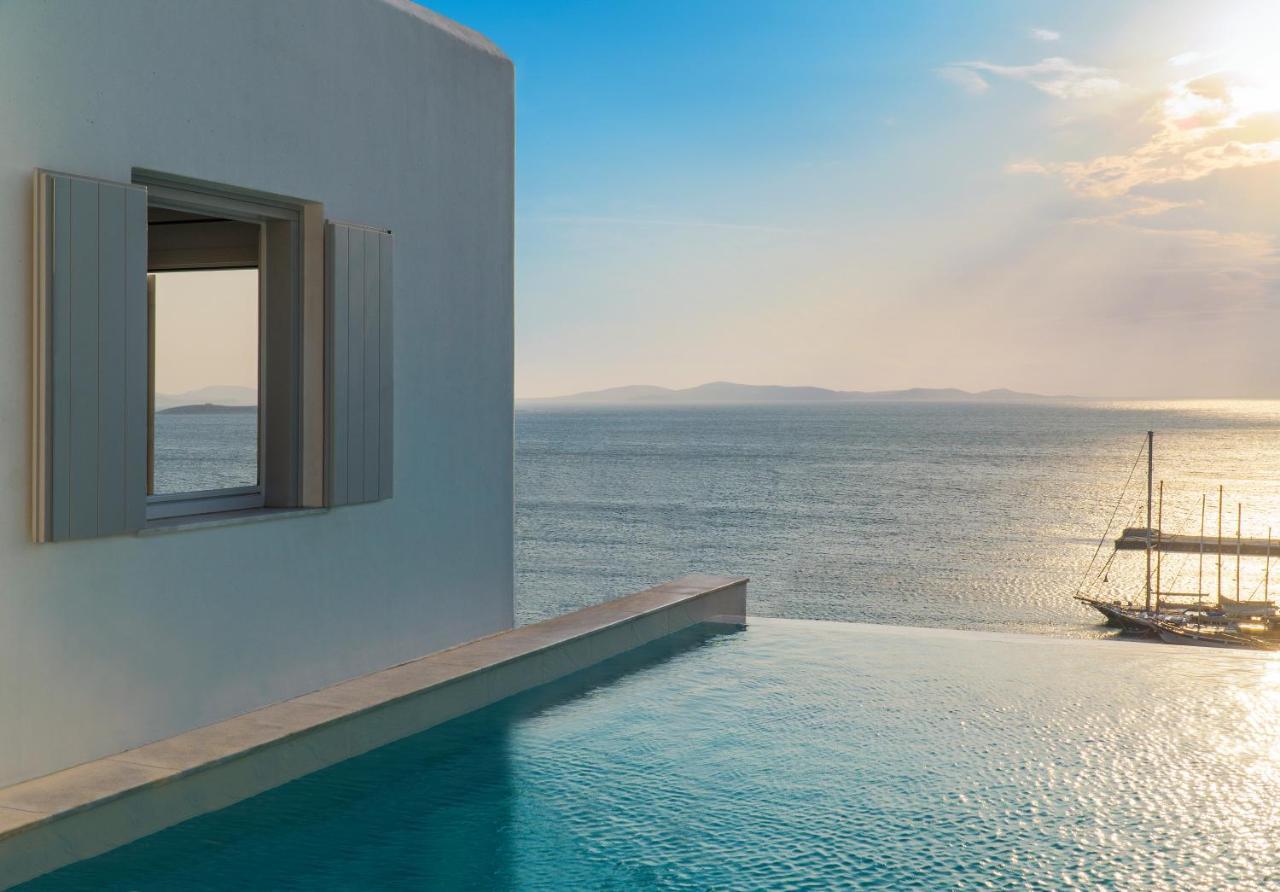 Mykonos Riviera Hotel & Spa, A Member Of Small Luxury Hotels Of The World Турлос Екстериор снимка