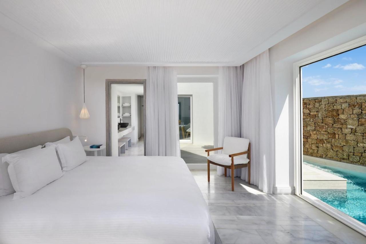 Mykonos Riviera Hotel & Spa, A Member Of Small Luxury Hotels Of The World Турлос Екстериор снимка